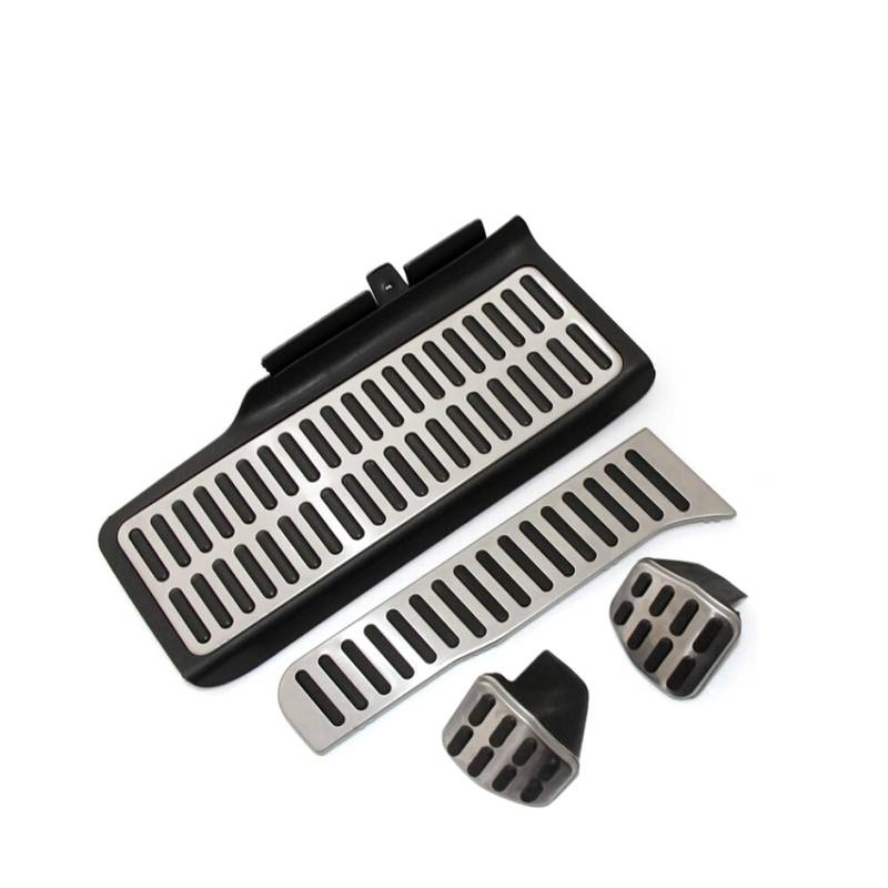 Pedale Kappen Für Skoda Für Octavia A5 Für Yeti Für Superb Auto Zubehör Fußstütze Gas Bremspedal Kupplung Pedal Pedalauflagen(Style 2 MT 4X) von CUTEAS