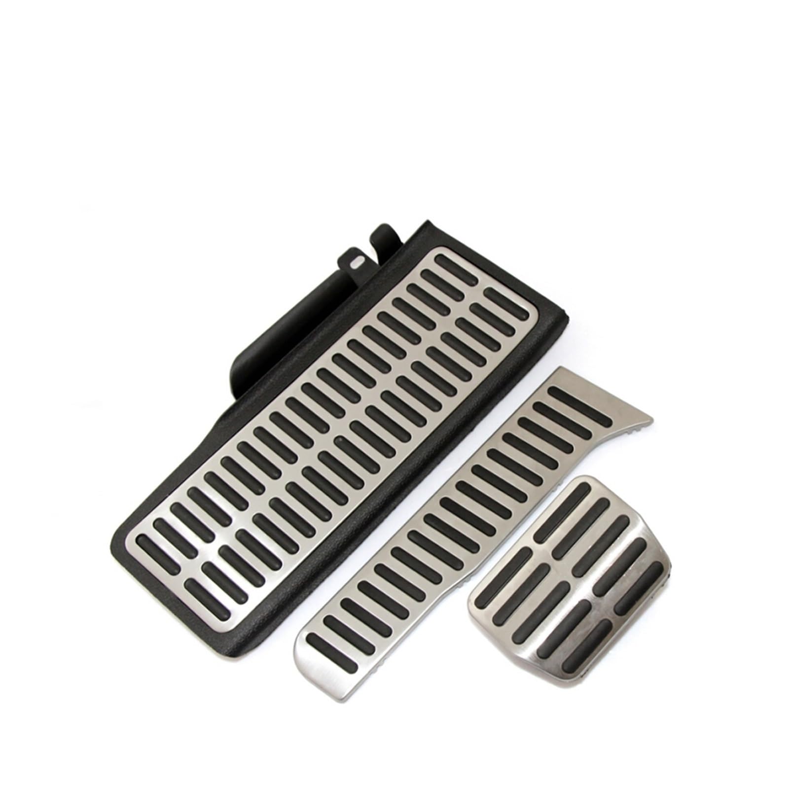 Pedale Kappen Für Skoda Für Octavia A5 Für Yeti Für Superb Auto Zubehör Fußstütze Gas Bremspedal Kupplung Pedal Pedalauflagen(Style 3 AT 3X) von CUTEAS