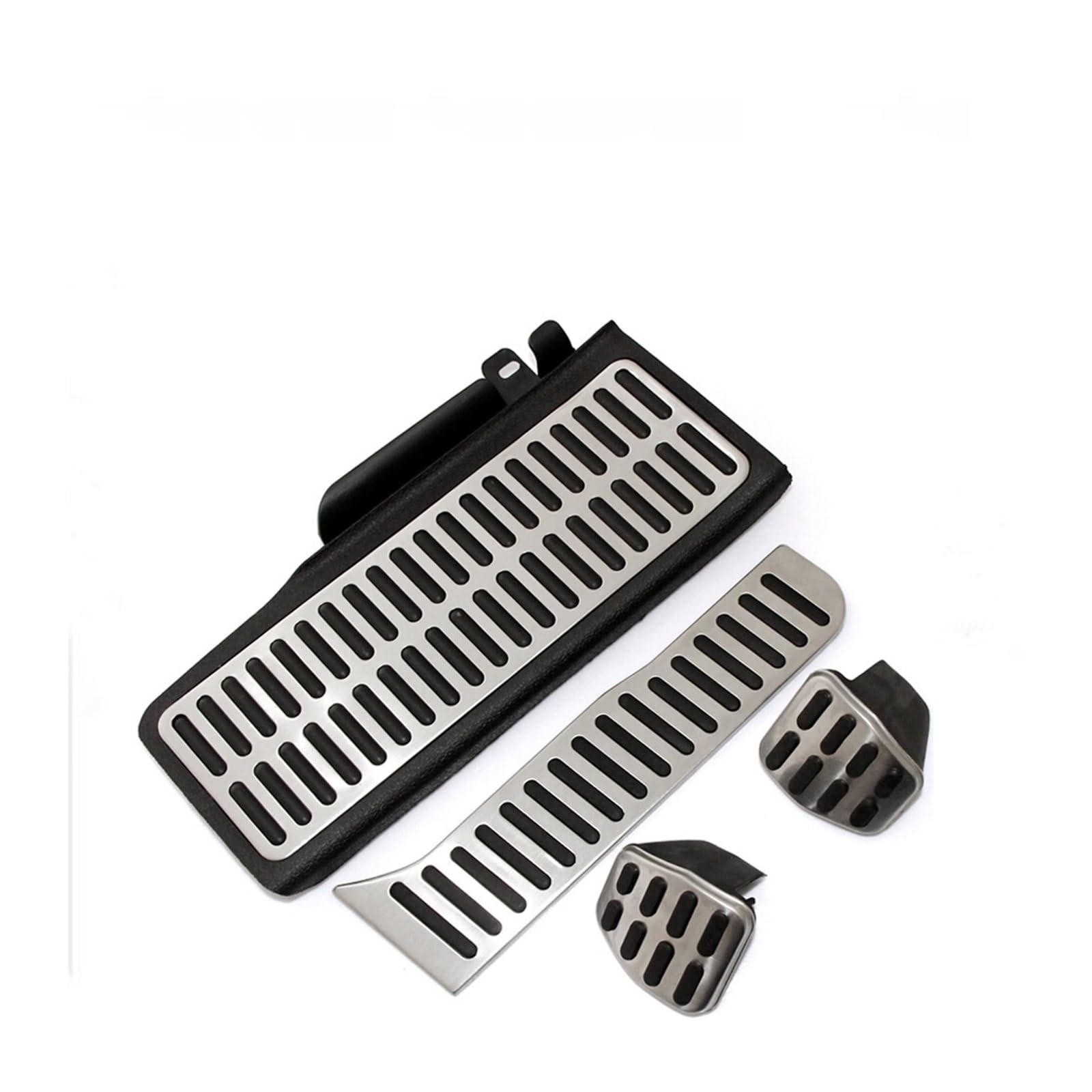 Pedale Kappen Für Skoda Für Octavia A5 Für Yeti Für Superb Auto Zubehör Fußstütze Gas Bremspedal Kupplung Pedal Pedalauflagen(Style 3 MT 4X) von CUTEAS