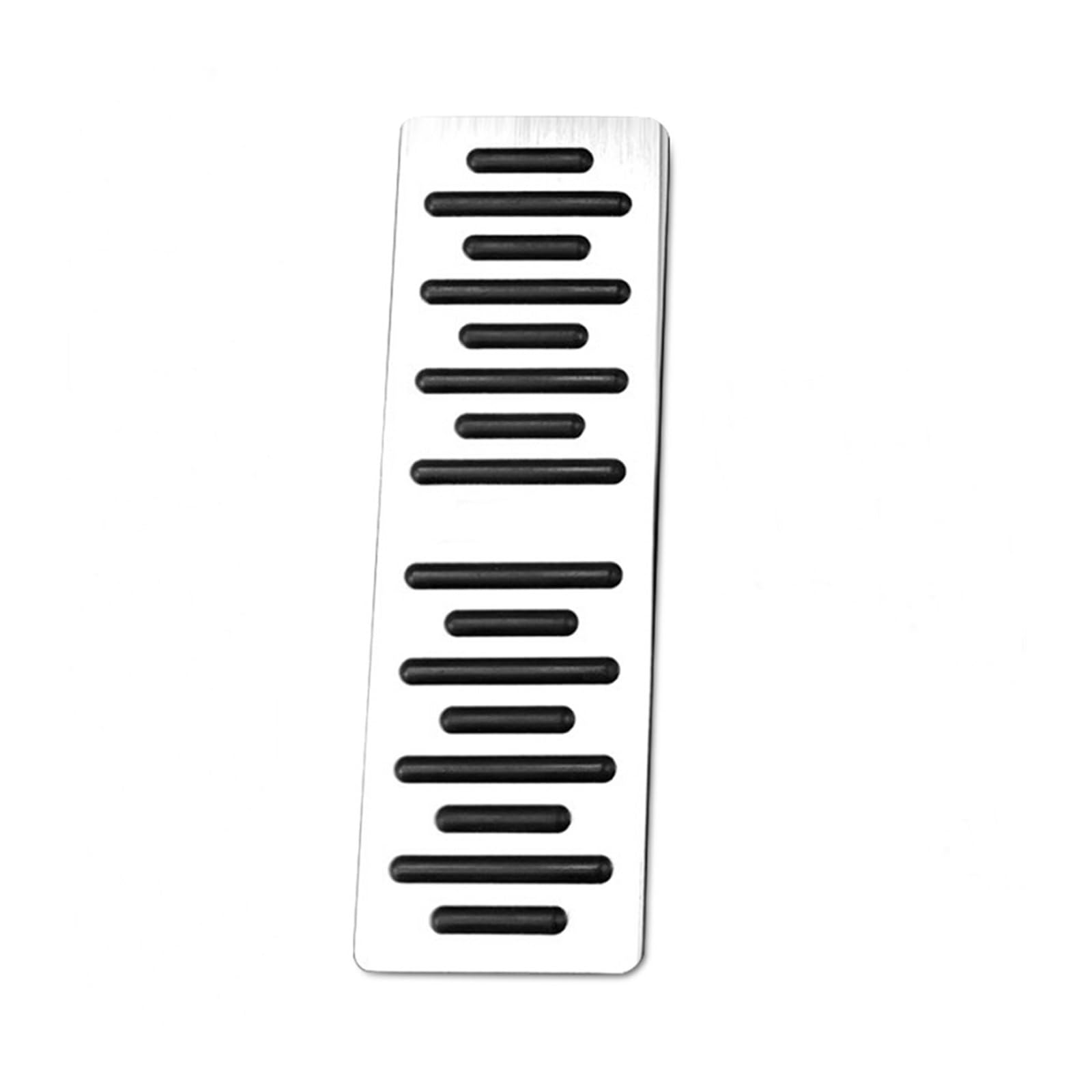Pedale Kappen Für Skoda Für Octavia A5 Für Yeti Für Superb Auto Zubehör Fußstütze Gas Bremspedal Kupplung Pedal Pedalauflagen(Style 4 Footrest 1X) von CUTEAS