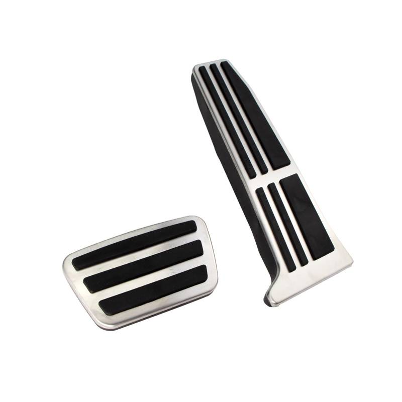 Pedale Kappen Für Toyota Für Camry XV70 2018 2019 2020 2021 2022 Auto Accelerator Gas Bremspedale Fußstütze Pedal Non Slip Pad Abdeckung Pedalauflagen(AT without Rest) von CUTEAS