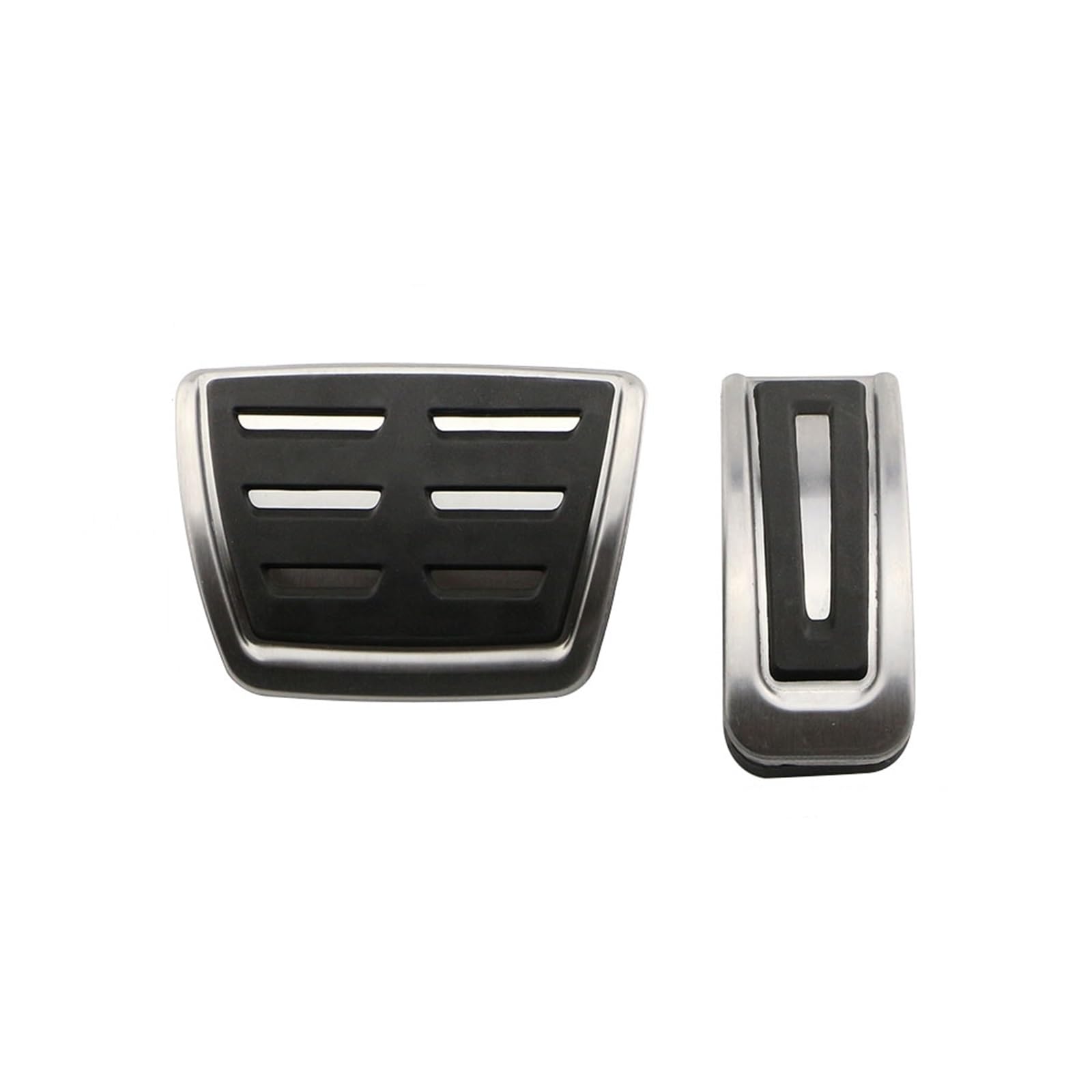 Pedale Kappen Für VW Für Polo Für Golf 4 Für Jetta MK4 Für Bora Für LHD Für Acc Edelstahl Auto Pedale Kappe Kupplung Gaspedal Bremse Abdeckung Pedalauflagen(AT-A) von CUTEAS