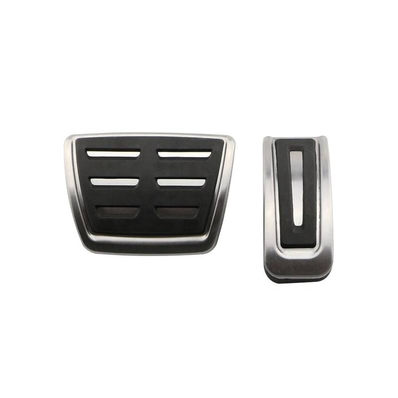 Pedale Kappen Für VW Für Polo Für Golf 4 Für Jetta MK4 Für Bora Für LHD Für Acc Edelstahl Auto Pedale Kappe Kupplung Gaspedal Bremse Abdeckung Pedalauflagen(AT-A) von CUTEAS