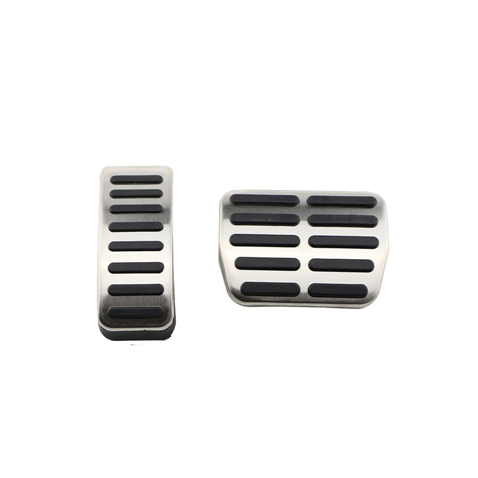 Pedale Kappen Für VW Für Polo Für Golf 4 Für Jetta MK4 Für Bora Für LHD Für Acc Edelstahl Auto Pedale Kappe Kupplung Gaspedal Bremse Abdeckung Pedalauflagen(AT-B) von CUTEAS