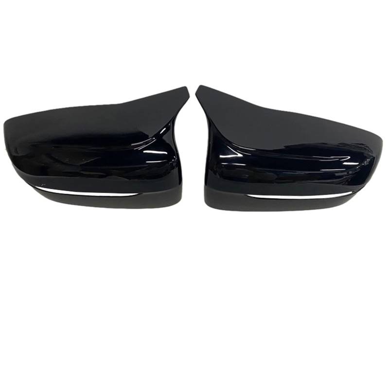 Rückspiegel-Abdeckung Für BMW 4er G22 G23 G24 2021-2023 420i 430i M440i 420d 430d M440d Schwarze Seitenrückspiegel-Abdeckkappen Rückspiegelgehäuse (Color : Bright black) von CUTEAS