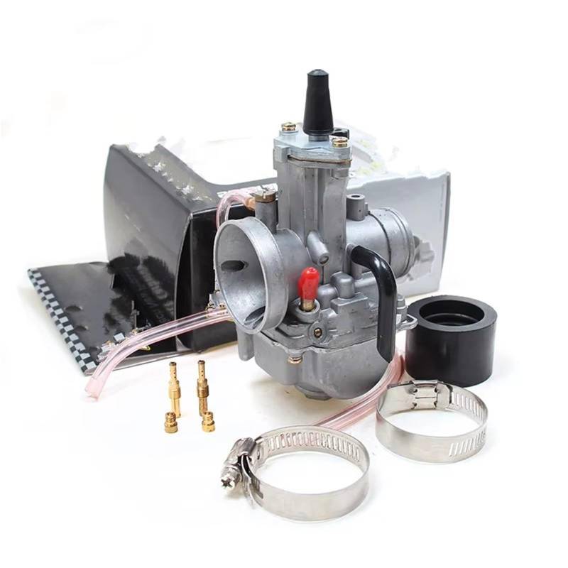 Vergaseranlagen Motorrad Vergaser Universal 21 24 26 28 30 32 34 2T 4T Motorrad Vergaser mit Power Jet Motorrad Carb(21mm) von CUTEAS