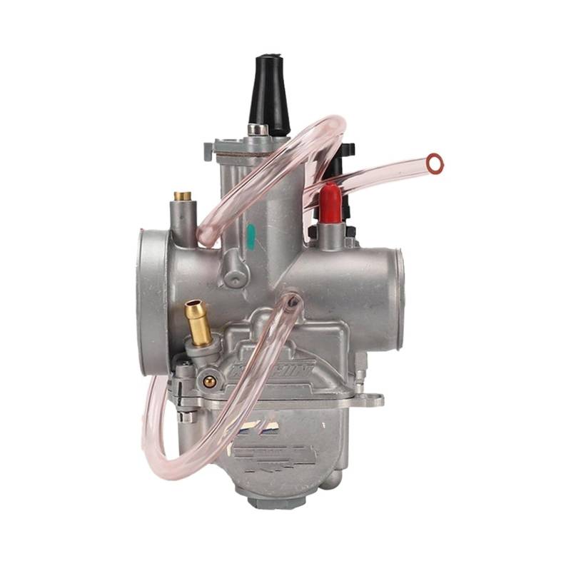 Vergaseranlagen Universal Motorrad Für PWK 24 26 28 30 32 Für Vergaser Mit Power Jet Für 2T 4T Für ATV Quad Go Kart Buggy 75-250cc Motorrad Carb(Manual 28) von CUTEAS