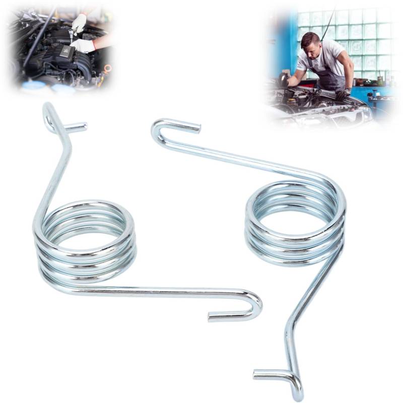 Feststellbremsarmfeder, direkter Ersatz Metall-Bremssattelarm-Rückholfeder 7H0615295A Langlebig für Auto von CUTULAMO