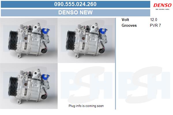 Kompressor, Klimaanlage CV PSH 090.555.024.260 von CV PSH