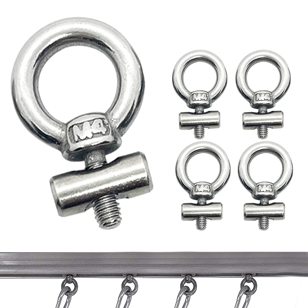 CVOZO Kederstopper, 4 Stück Vorzelt Stopper Edelstahl, Markisenhaken Camping Blockierungskit Kederschiene Zubehör für Kederschiene für Wohnwagen, Wohnmobil, Campervan, Boot CVOZO Kederstopper, 4 Stück Vorzelt Stopper Edelstahl, Markisenhaken Camping Blockierungskit Kederschiene Zubehör für Kederschiene für Wohnwagen, Wohnmobil, Campervan, Boot von CVOZO
