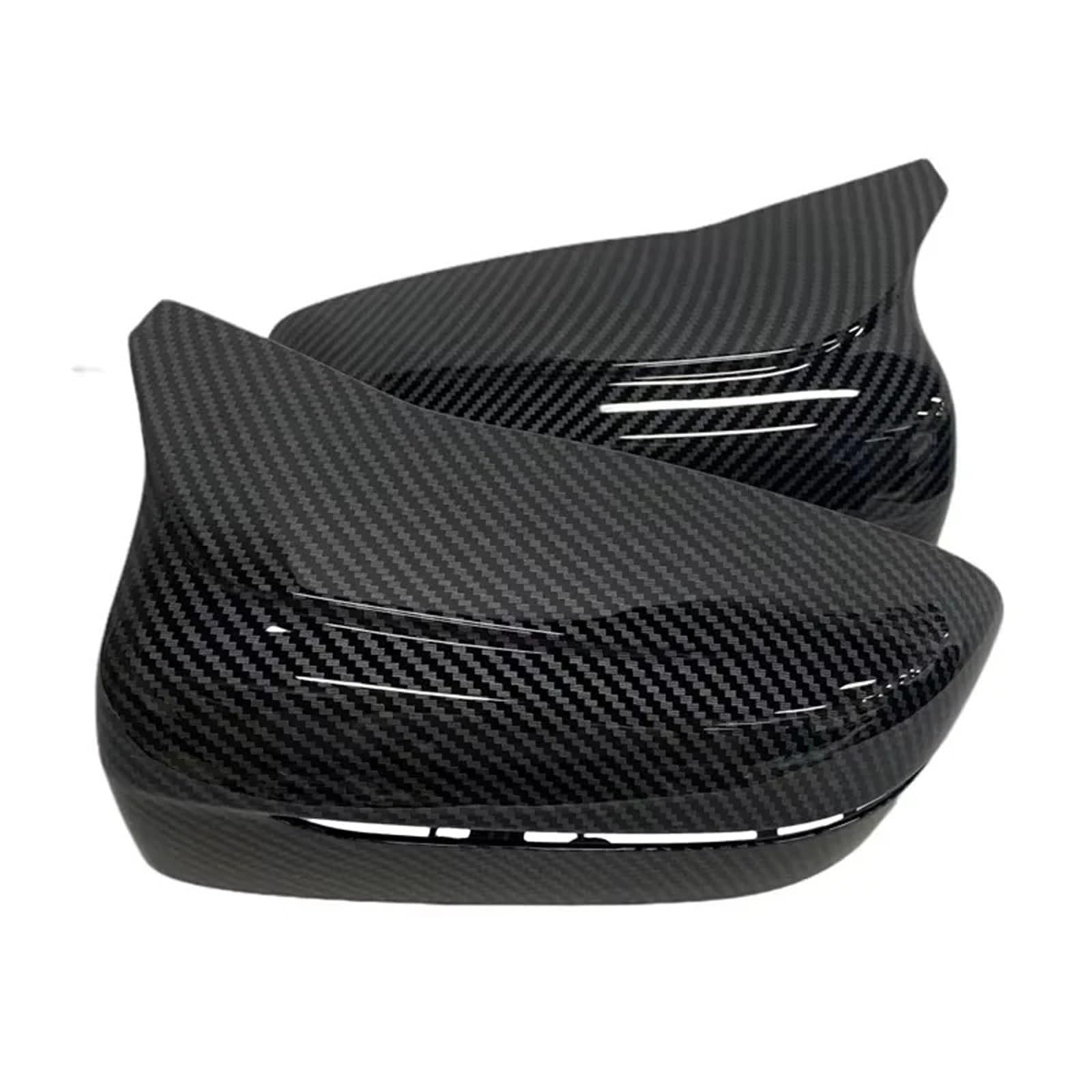 Auto Rückspiegel Regenschutz Außenspiegelabdeckung Aus Karbonfaser, Passend Für BMW 3er/5er/6er/7er/8er G11 G12 G14 G15 G16 G20 G21 G30 G31 2019 2020.(LHD-Carbon pattern) von CVPX
