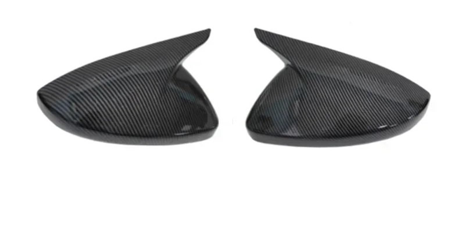 Auto Rückspiegel Regenschutz Passend für Peugeot 208 2020–2023, Peugeot 308 2014–2020, 508 2008, Ersatz-Rückspiegelabdeckung.(Carbon fiber pattern) von CVPX