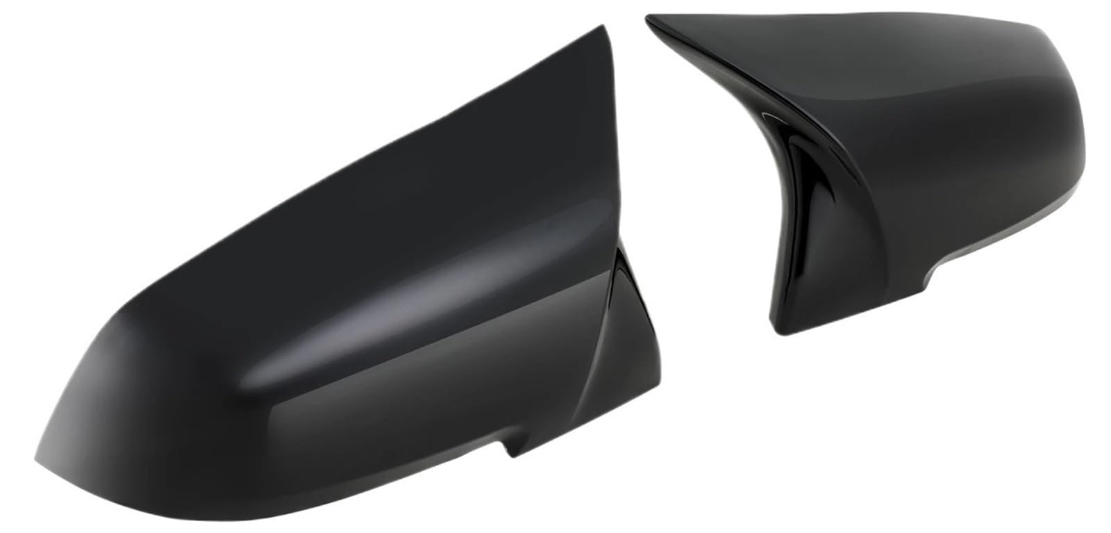 CVPX Auto Rückspiegel Regenschutz 2 Stück Rückspiegel-Abdeckkappen, Carbon-Schwarz, passend für BMW Serie 1, 2, 3, 4, XM 220i 328i 420i F20 F21 F22 F23 F30 F32 F33 F36 X1.(Gray) von CVPX