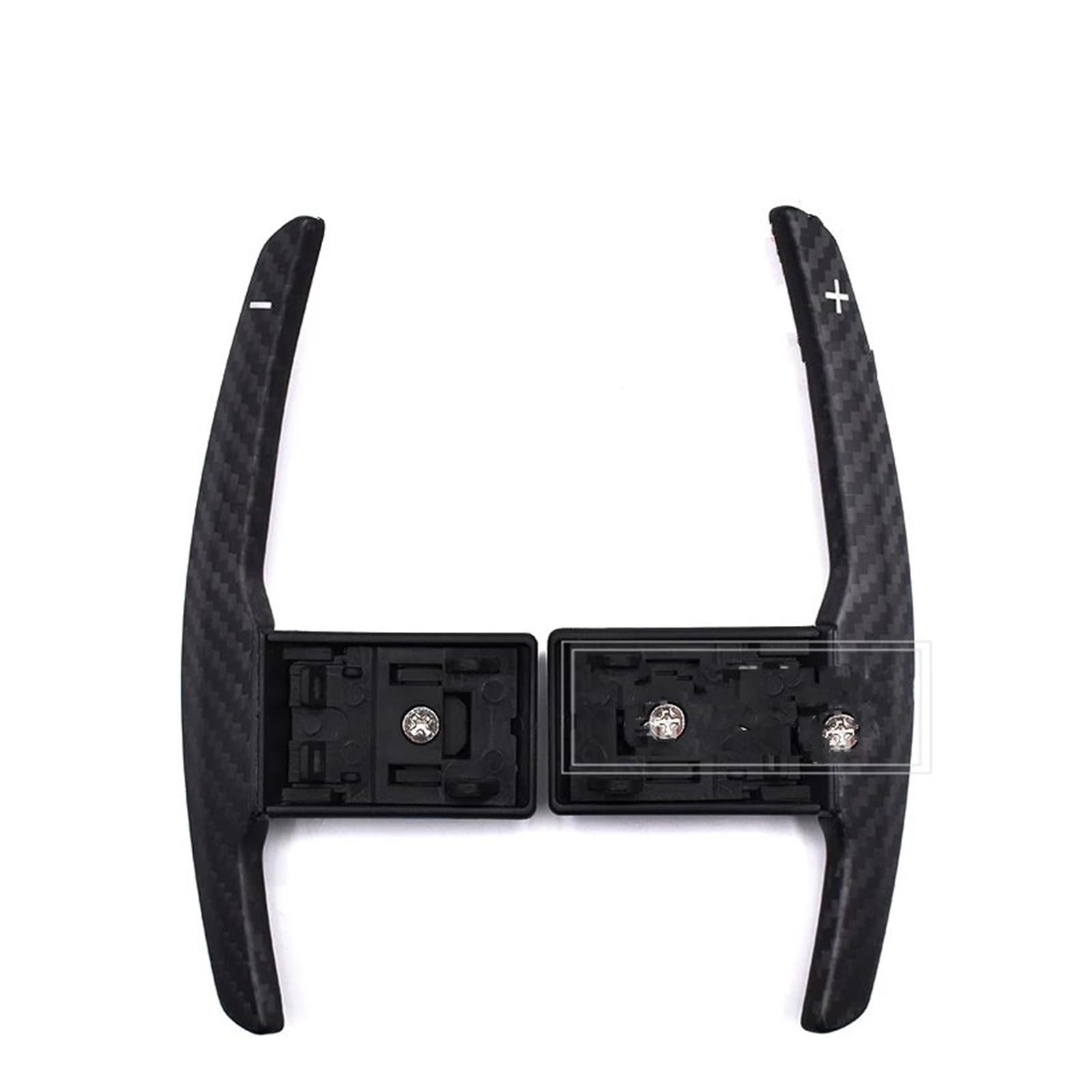 CVZXSDWLL Kompatibel Mit 2er F22 F23 2014 2015 2016 2017 2018 Kohlefaser-Autoschaltwippen Auto-Schaltwippenabdeckung Auto-Schaltwippen Auto-Lenkrad-Schaltwippe(Black) von CVZXSDWLL