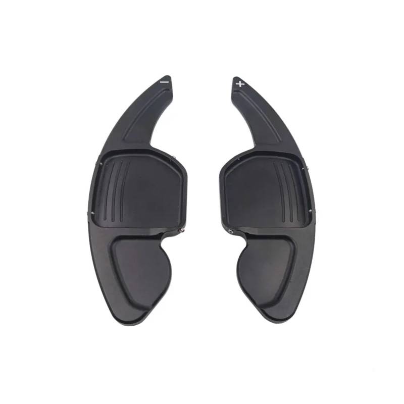 CVZXSDWLL Kompatibel Mit A6 C7 2012 2013 2014 2015 2016 2017 Aluminium-Autoschaltwippen Lenkradschaltwippen Autoverlängerungsschalthebel Auto-Lenkrad-Schaltwippe(Black) von CVZXSDWLL