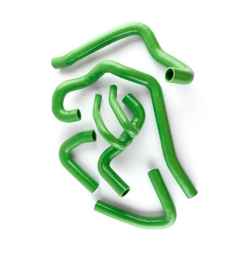 CVZXSDWLL Kompatibel Mit Citroen Für Saxo VIS 16V Kühler-Silikon-Wasserschlauch Motorkühler-Kühlmittelschlauch Ersatz-Autoteile Kühler-Kühlmittelschlauch(Green) von CVZXSDWLL