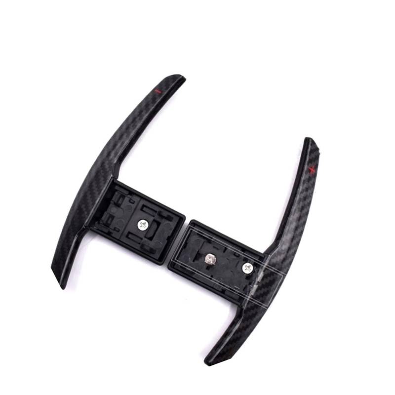 CVZXSDWLL Kompatibel Mit I3 I01 2014 2015 2016 2017 2018 2019 2020 2021 Kohlefaser-Autoschaltwippen Auto-Schaltwippenabdeckung Auto-Schaltwippen Auto-Lenkrad-Schaltwippe(White) von CVZXSDWLL
