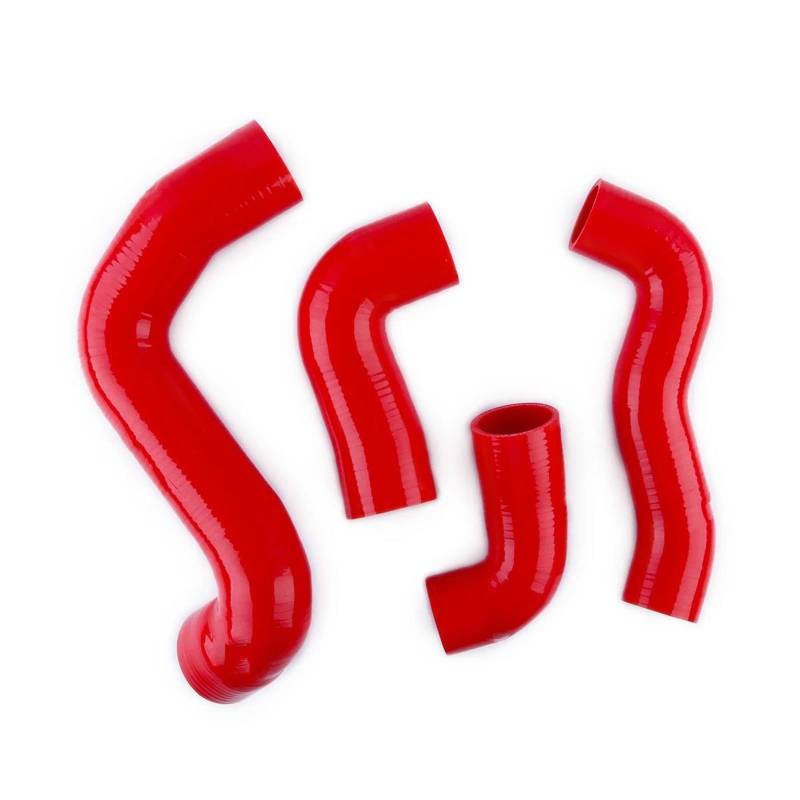 CVZXSDWLL Kompatibel Mit Mini Für Cooper S Für Clubman JCW R55 R56 R57 2006–2013 1,6 T N14 Auto Air Für Turbo Boost Silikon-Ladeluftkühler-Kühlerschlauch-Set Kühler-Kühlmittelschlauch(Red) von CVZXSDWLL