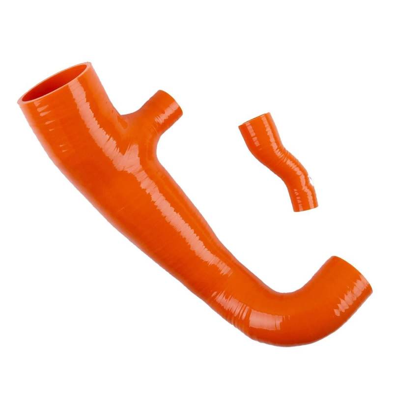 CVZXSDWLL Kompatibel Mit Mini Für Cooper S Für R55 2008 2009 2010 R57 Cabrio 2009 2010 2011 R56 N14 Motoren Auto Silikon Lufteinlass Einlass Turboschlauch Kit Kühler-Kühlmittelschlauch(Orange) von CVZXSDWLL