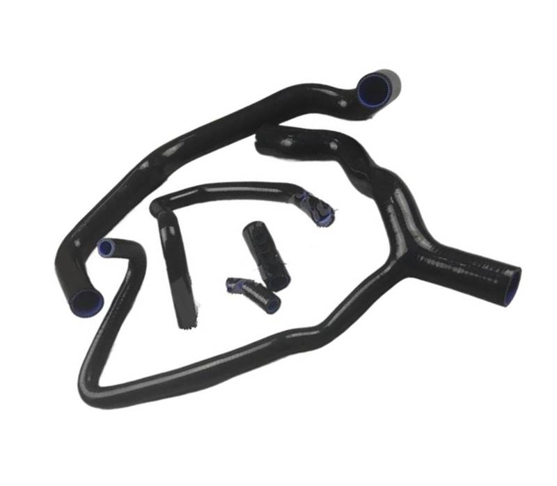 CVZXSDWLL Kompatibel Mit Peugeot 306 2.0L 16V XU10J2/XU10J4 1993 1994 1995 1996 1997 1998 1999 2000 2001 2002 Silikon-Kühlerschlauch-Set, Autoteile Kühler-Kühlmittelschlauch(Black) von CVZXSDWLL