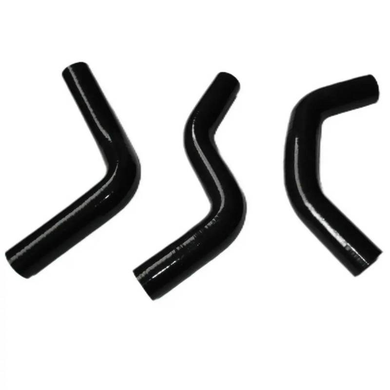 CVZXSDWLL Kompatibel Mit Suzuki Für Swift 1.3L G13 Für GTI 1989 1990 1991 1992 1993 1994 1995 1996 1997 1998 1999 2000 Silikon-Kühlerschlauch Autoteile Kühler-Kühlmittelschlauch(Black) von CVZXSDWLL