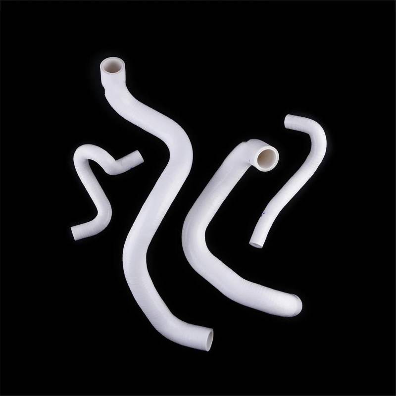 CVZXSDWLL Kompatibel Mit Toyota Für Celica ZZT231 190 1999–2004 2005 2006 1.8 2ZZ-FE Motor Silikon Auto Kühler Kurbelgehäuse Entlüftungsrohr Rohr Schlauch Kit RHD Kühler-Kühlmittelschlauch(White) von CVZXSDWLL