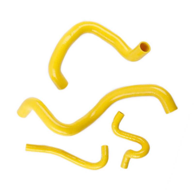 CVZXSDWLL Kompatibel Mit Toyota Für Celica ZZT231 190 1999–2004 2005 2006 1.8 2ZZ-FE Motor Silikon Auto Kühler Kurbelgehäuse Entlüftungsrohr Rohr Schlauch Kit RHD Kühler-Kühlmittelschlauch(Yellow) von CVZXSDWLL