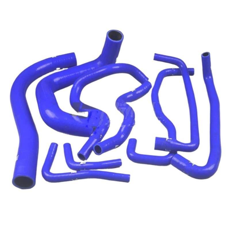 CVZXSDWLL Kompatibel Mit Toyota Für Matrix 1.8L XRS ZZE131 ZZE133 2ZZ-GE 2002 2003 2004 2005 2006 2007 2008 Autoteile-Silikon-Kühlerschlauch-Kit Kühler-Kühlmittelschlauch(Blue) von CVZXSDWLL