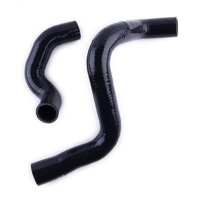 CVZXSDWLL Kompatibel Mit Vauxhall Für Astra Für Zafira GSI SRI MK4 2.0L 16V Z20LET Für Turbo Silikon Motor Kühler Kühlmittelschlauch Kit Autozubehör Kühler-Kühlmittelschlauch(Black) von CVZXSDWLL