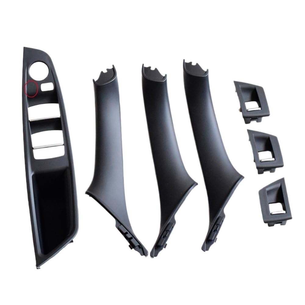 CWDQYNLG Innentürgriff Abdeckung Griff 7PCS Linkslenker LHD Für 5 Serie F10 F11 520 525 Schwarz Auto Innen Türgriff Inneren Panel Pull Trim Abdeckung Armlehne CWDQYNLG Innentürgriff Abdeckung Griff 7PCS Linkslenker LHD Für 5 Serie F10 F11 520 525 Schwarz Auto Innen Türgriff Inneren Panel Pull Trim Abdeckung Armlehne von CWDQYNLG