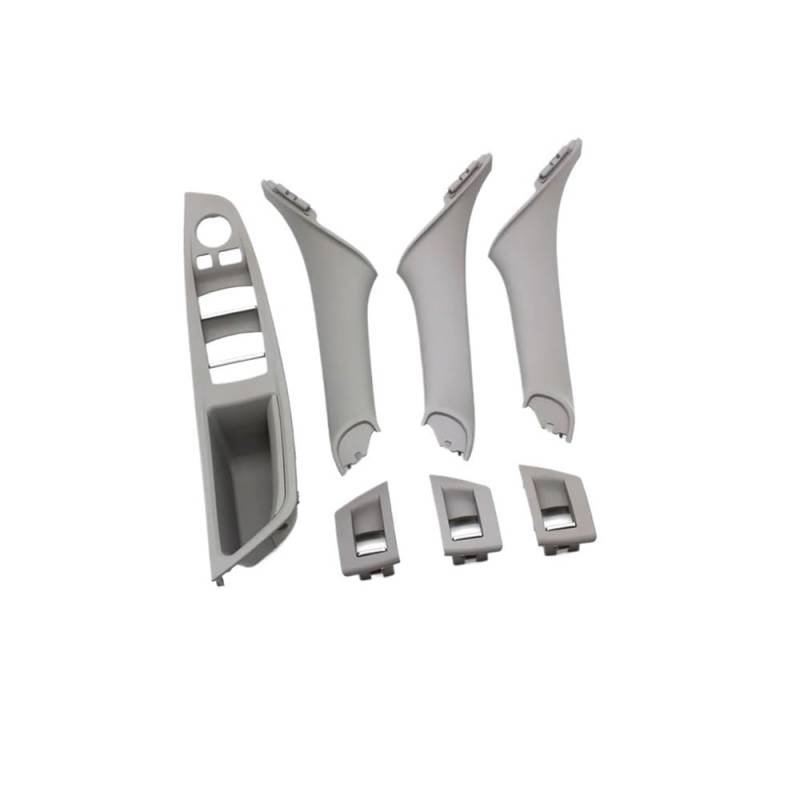 CWDQYNLG Innentürgriff Abdeckung Griff 7PCS Tür Armlehne Fensterheber Schalter Panel Tür Innen Pull Hand Abdeckung Trim für 5 Series F10 F11 F18 520 523 525 528 530 2010-2017 von CWDQYNLG