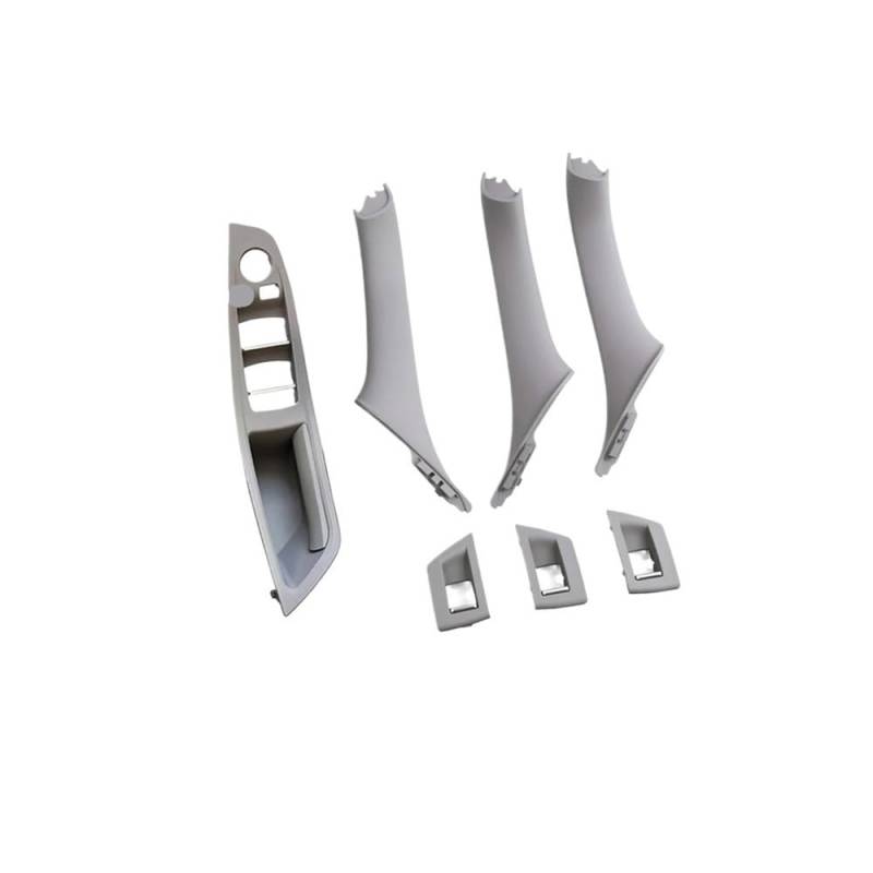CWDQYNLG Innentürgriff Abdeckung Griff 7PCS Tür Armlehne Fensterheber Schalter Panel Tür Innen Pull Hand Abdeckung Trim für 5 Series F10 F11 F18 520 523 525 528 530 2010-2017 von CWDQYNLG