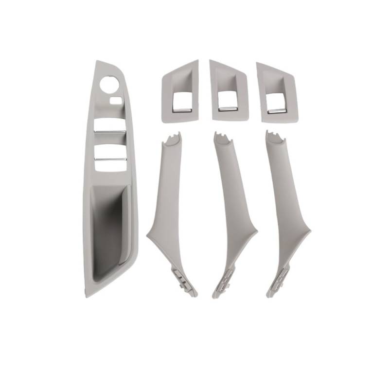 CWDQYNLG Innentürgriff Abdeckung Griff Auto Innen Tür Griff Panel Pull Trim Abdeckung Fenster Schalter Panel Griff Set Für 5 Serie F10 F11 2010-2017 von CWDQYNLG