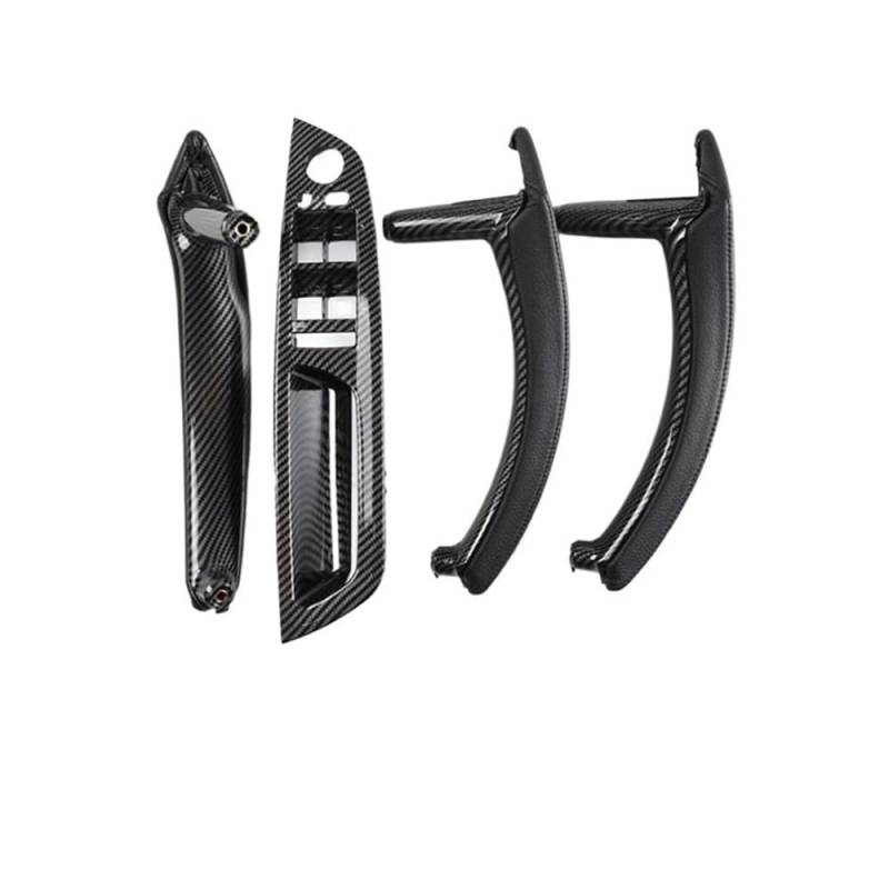 CWDQYNLG Innentürgriff Abdeckung Griff Autotürgriff für X5 für X6 E71 E70 2007–2014 Innentürgriffe Ersetzen Sie die Abdeckung Autotürgriffbaugruppe von CWDQYNLG