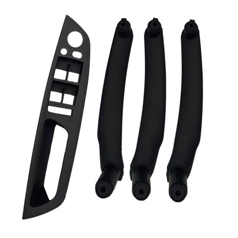 CWDQYNLG Innentürgriff Abdeckung Griff Beige Schwarz Carbon Auto Links Rechts Innen Tür Armlehne Griff Innen Panel Pull Trim Abdeckung Für E70 E71 Für x5 Für X6 2007-2014 von CWDQYNLG