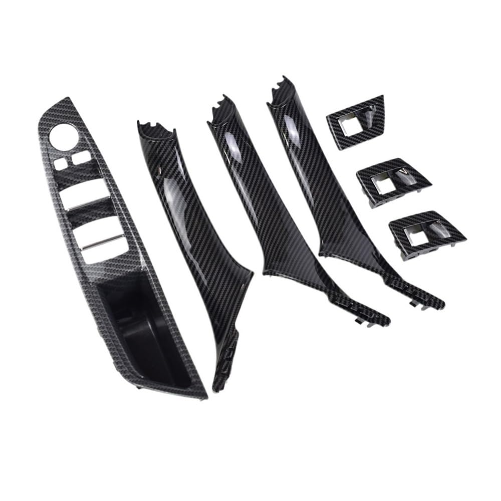 CWDQYNLG Innentürgriff Abdeckung Griff Carbon Fiber RHD LHD Auto Innen Tür Griff Für 5 Serie F10 F11 520d 525d 530d 535i 2010-2017 innere Panel Pull Trim Abdeckung CWDQYNLG Innentürgriff Abdeckung Griff Carbon Fiber RHD LHD Auto Innen Tür Griff Für 5 Serie F10 F11 520d 525d 530d 535i 2010-2017 innere Panel Pull Trim Abdeckung von CWDQYNLG
