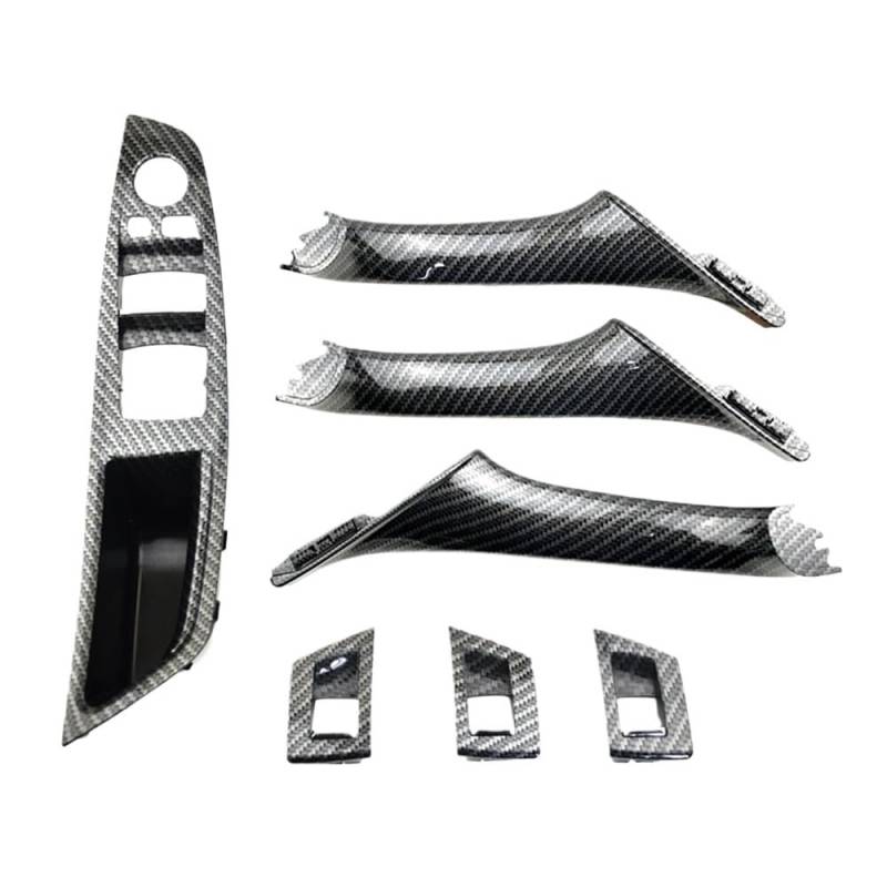 CWDQYNLG Innentürgriff Abdeckung Griff Für 5 Serie F10 F11 2010-2016 520 525 Links Hand Stick LHD Auto Innen Tür Griff Innere Panel Pull Trim Abdeckung Armlehne Auto Teile von CWDQYNLG