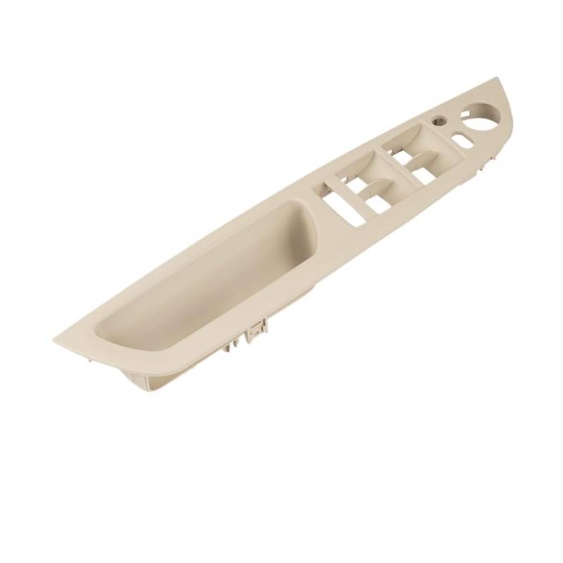 CWDQYNLG Innentürgriff Abdeckung Griff Für X5 E70 Für X6 E71 E72 2007-2013 Auto Links vorne Fahrerseite LHD Innentürgriff Innenverkleidung Pull Trim Cover Beige Schwarz Armlehne von CWDQYNLG