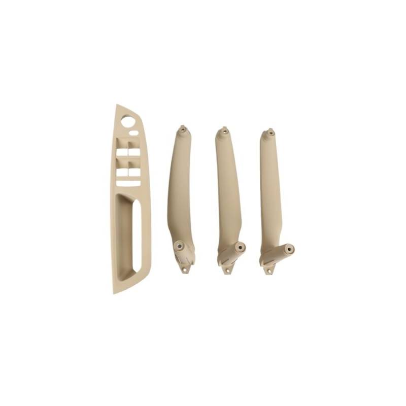 CWDQYNLG Innentürgriff Abdeckung Griff LHD RHD 4-teiliger Auto-Innentürgriff, Innenverkleidung, Zugverkleidung, Griff-Set, Armlehnen-Ersatz, für E70, E71, E72, für X5, für X6 2007–2013 von CWDQYNLG