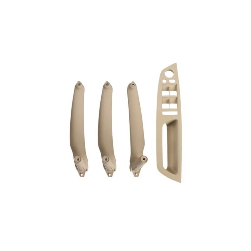 CWDQYNLG Innentürgriff Abdeckung Griff LHD RHD 4-teiliger Auto-Innentürgriff, Innenverkleidung, Zugverkleidung, Griff-Set, Armlehnen-Ersatz, für E70, E71, E72, für X5, für X6 2007–2013 von CWDQYNLG
