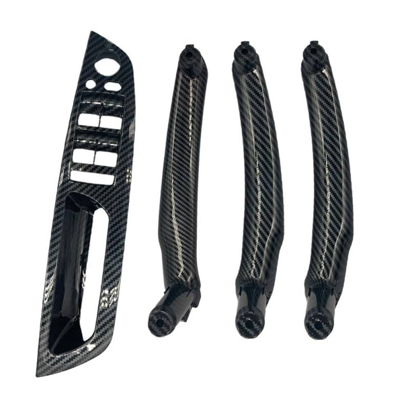 CWDQYNLG Innentürgriff Abdeckung Griff Links Rechts Innen Tür Armlehne Griff Innere Panel Pull Trim Abdeckung Für E70 E71 E72 Für X5 Für X6 2007-2013 von CWDQYNLG