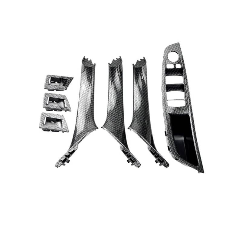 CWDQYNLG Innentürgriff Abdeckung Griff Rechtslenker RHD für 5er F10 F11 F18 2010–2017 Auto-Innentürgriff-Panel-Zug-Trim-Abdeckung von CWDQYNLG
