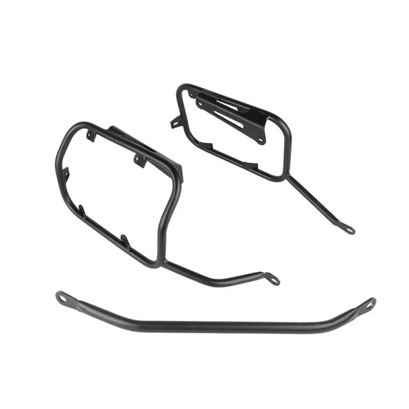 CWDQYNLG Motorrad-Gepäckträger Für TRK702X TRK 702 X Edelstahl Pannier Halterung Motorrad Fall Rack Gepäck Box Toolbox Unterstützung Halter Rahmen von CWDQYNLG