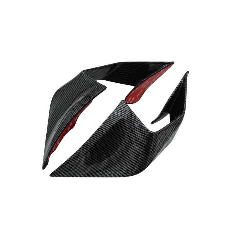 CWDQYNLG Schwanz Abschnitt Verkleidung Für ZX25R ZX4R ZX4RR ZX-25R/SE ZX-4R/SE ZX-46RR Festflügel Verkleidung Spoiler Motorrad Zubehör Seite Flügel Wind Klinge von CWDQYNLG