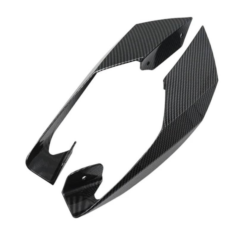 CWDQYNLG Schwanz Abschnitt Verkleidung Motorrad Winglets Für YZF-R1 2015 2016 2017 2018 2019 2020 2021 2022 Feste Seitenflügel Spoiler Verkleidung Zubehör von CWDQYNLG