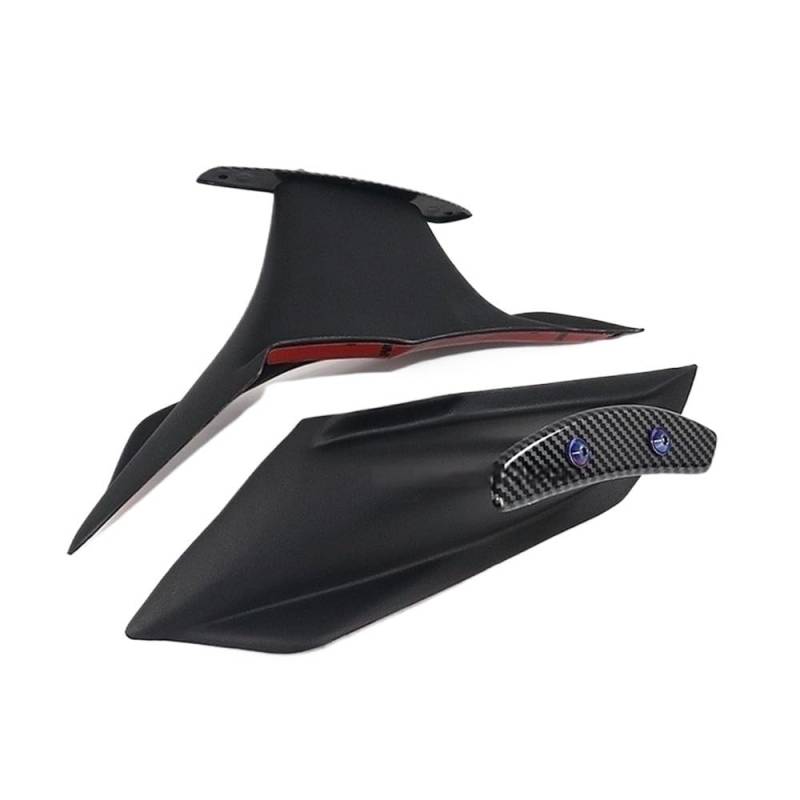 CWDQYNLG Schwanz Abschnitt Verkleidung Winglets Verkleidungssatz Für CBR650R CBR650 CBR 650 R 650R 2019-2021 ABS Aerodynamischer Flügelspoiler Fester Spoiler Zubehör von CWDQYNLG