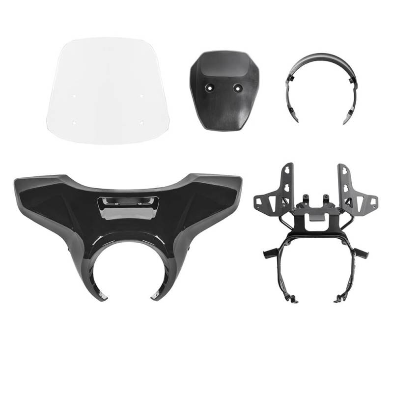 CWDQYNLG Windschild Motorrad Motorrad Scheinwerfer Verkleidung Bildschirm Front Scheinwerfer Abdeckung Windschutz Windschutz Für Rebel cm CMX 1100 2021-2024 von CWDQYNLG