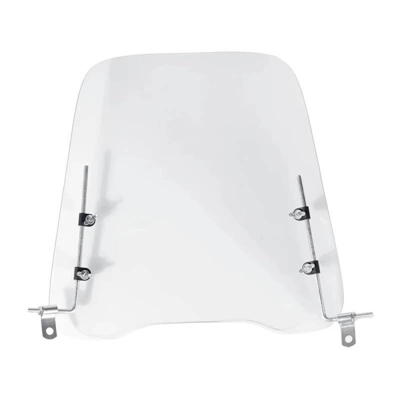 CWDQYNLG Windschild Motorrad Motorrad Windschutzscheibe Anti-Scratch Screen Roller Windschutzscheibenverlängerung Spoiler Einstellbare Motorrad Windschutzscheibenverlängerung von CWDQYNLG