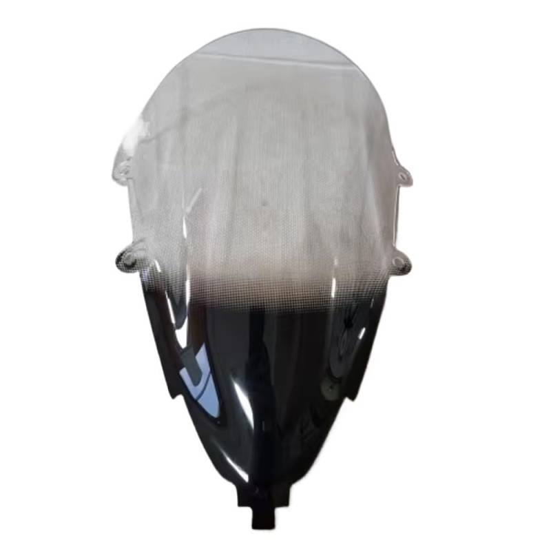 CWDQYNLG Windschild Motorrad Motorrad Windschutzscheibe Für CBR650R CBR 650R 2019-2024 Windschutzscheibe Spoiler Windabweiser Double Bubble von CWDQYNLG