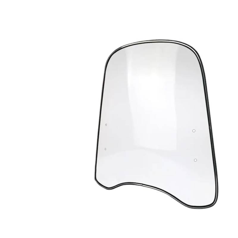 CWDQYNLG Windschild Motorrad Motorrad Windschutzscheibe Verlängerung Spoiler Universal Windschutzscheibe Verbreitert Kanten Windabweiser von CWDQYNLG